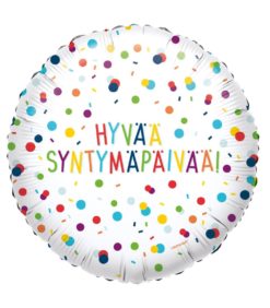 Hyvää Syntymäpäivää-foliopallo