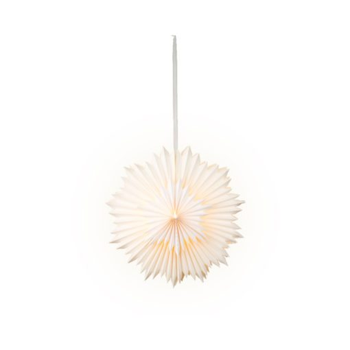 Paperitähti LED-valolla 40cm