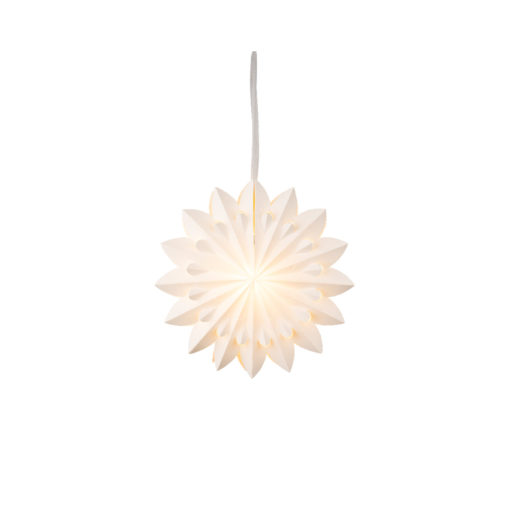 Paperikukka LED-valolla 40cm