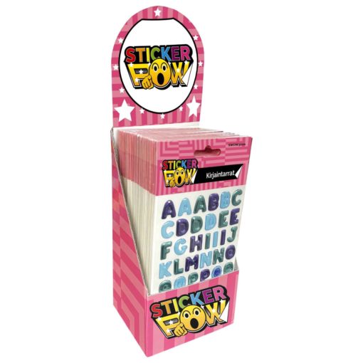 Sticker Wow kirjaintarrat