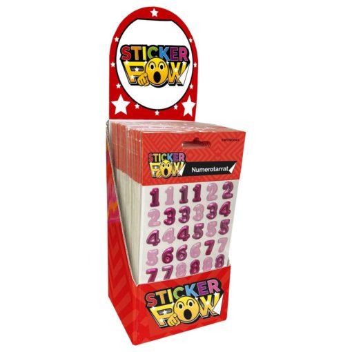 Sticker Wow numerotarrat