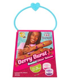 FabLab glitter tatuointi berry burst