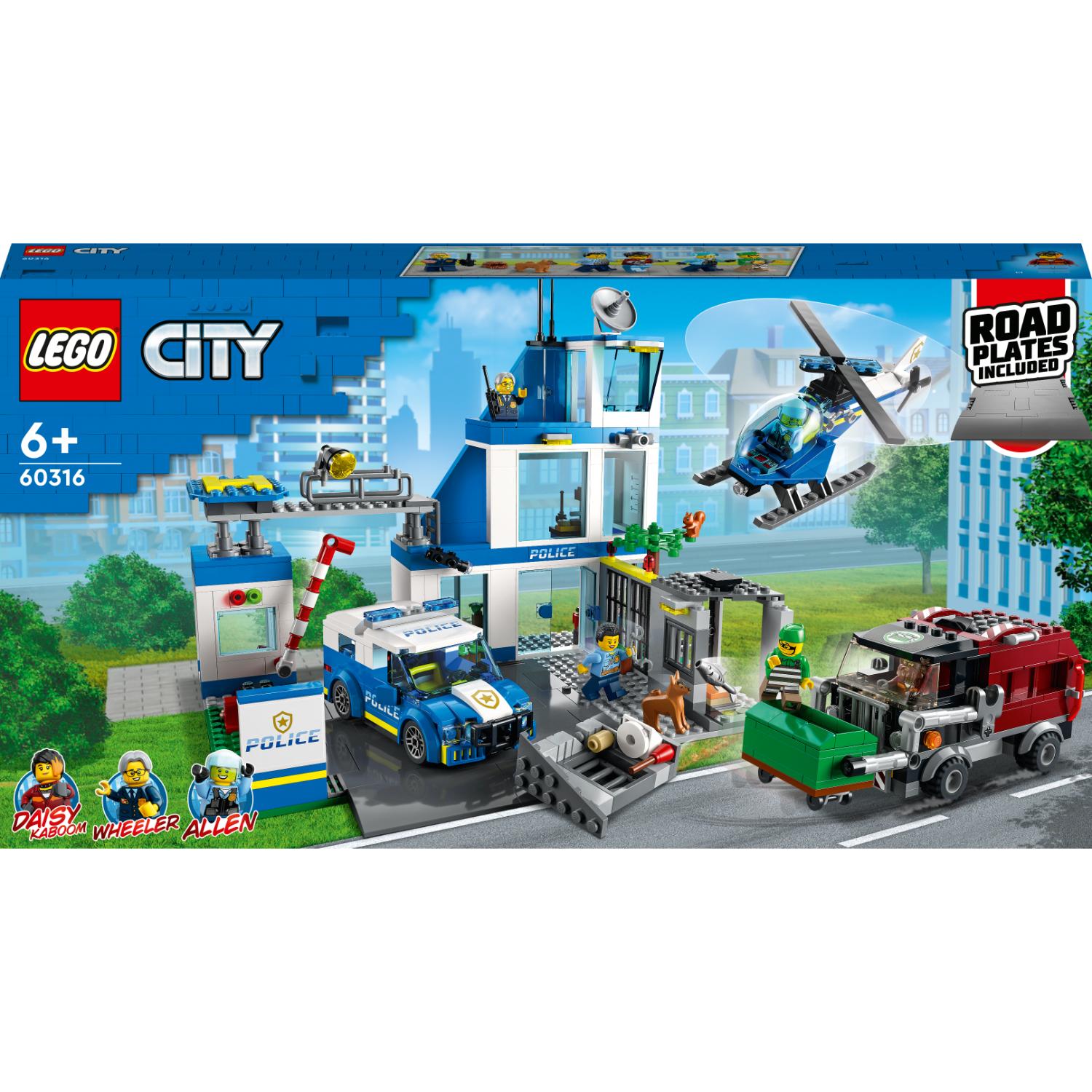 Lego® City 60316 Poliisiasema - Image 3