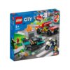 Lego City 60319 Sammutustehtävä ja poliisin takaa-ajoyksikkö