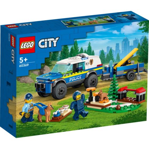 Lego City 60369 Siirrettävä poliisikoirien koulutusrata