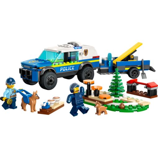 Lego City 60369 Siirrettävä poliisikoirien koulutusrata - Image 2