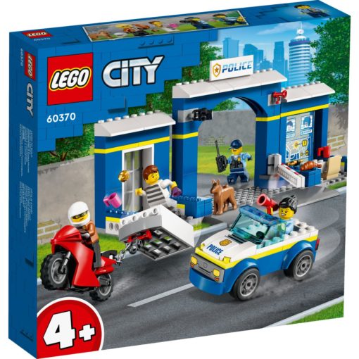 Lego City 60370 Takaa-ajo poliisiasemalla