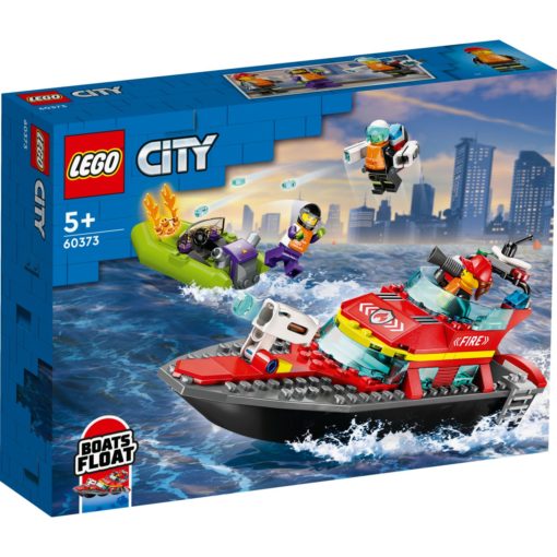Lego City 60373 Palokunnan pelastusvene