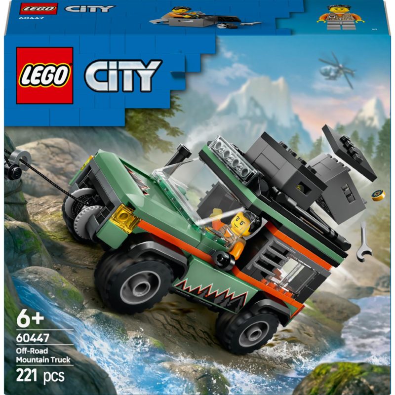 Lego® City 60447 Nelivetoinen vuoristomaastoauto • Etola