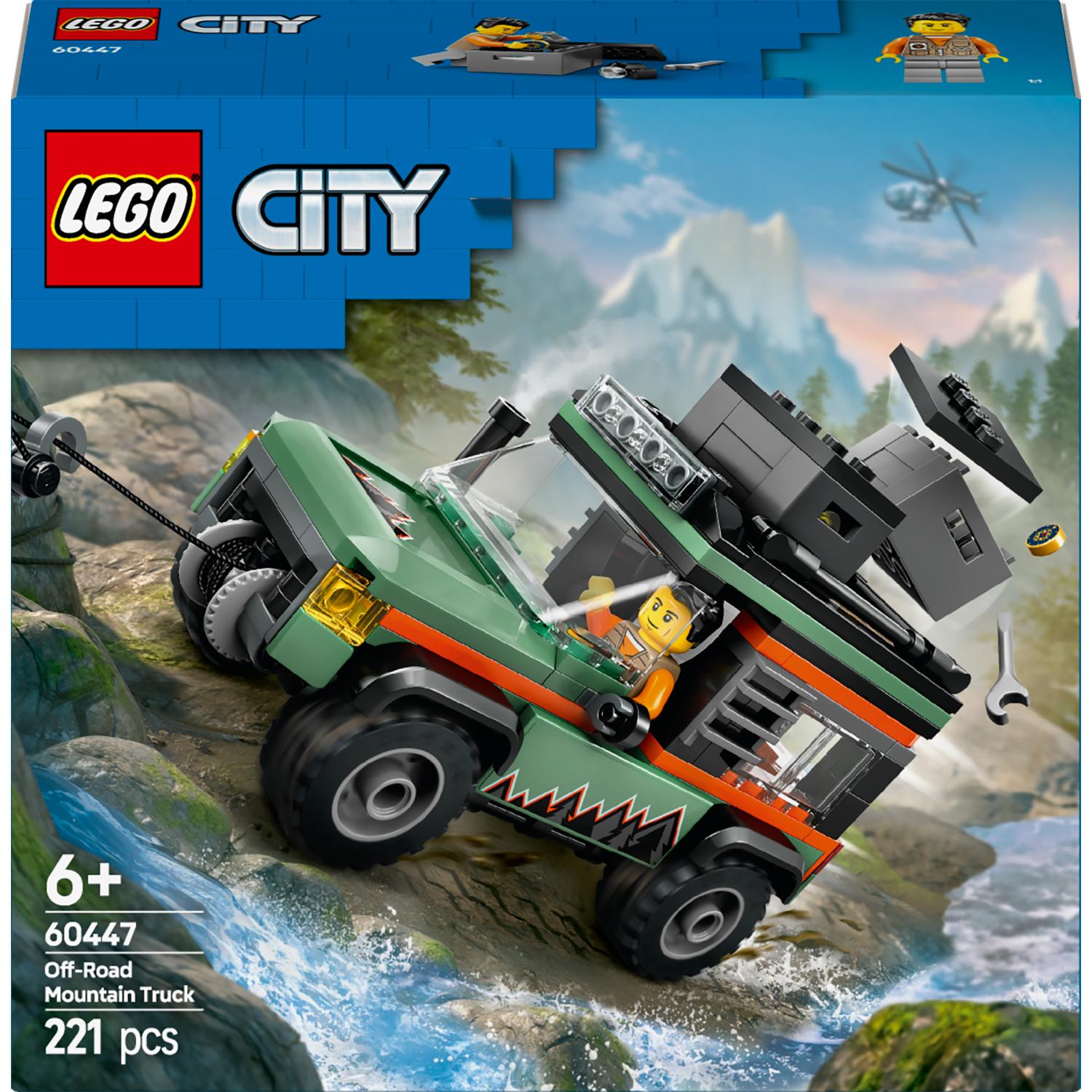Lego® City 60447 Nelivetoinen vuoristomaastoauto