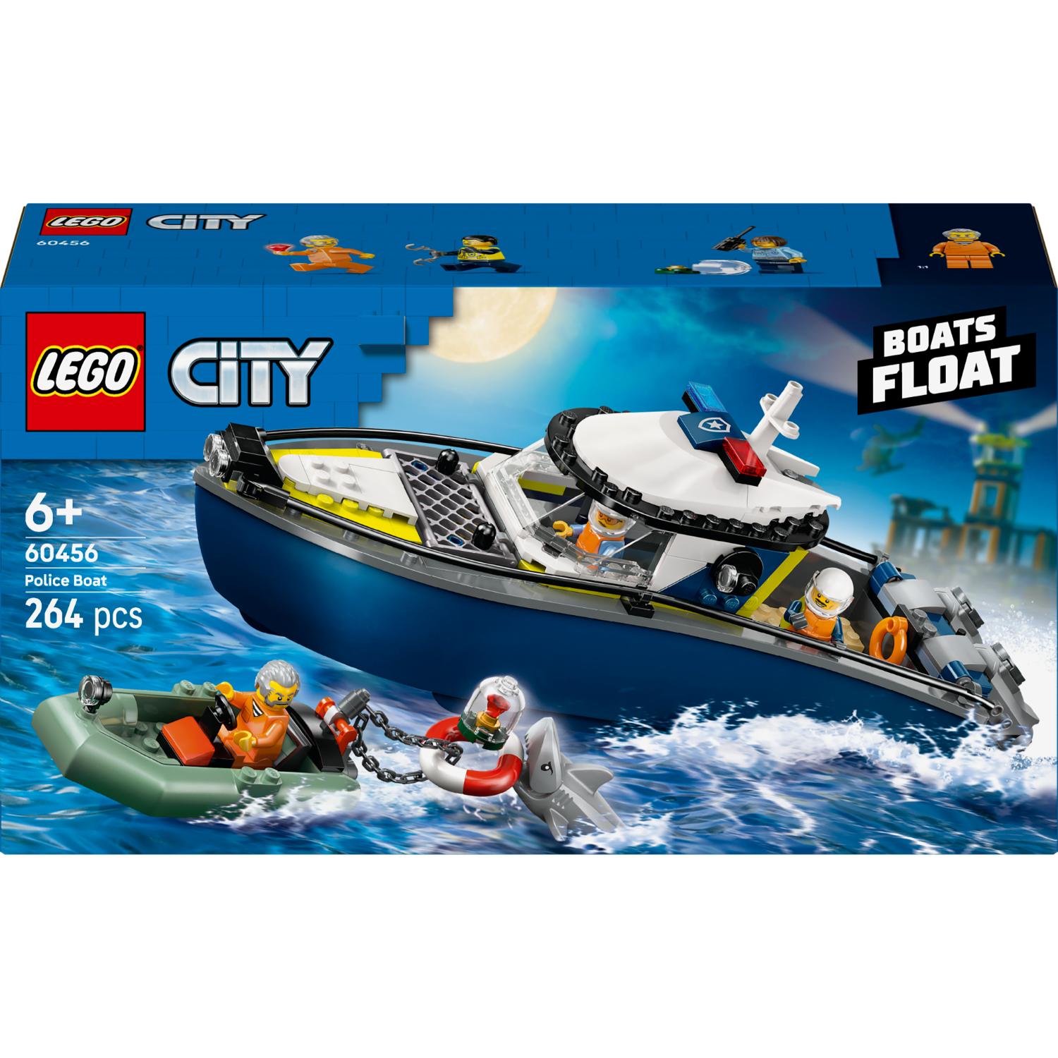 Lego® City 60456 Takaa-ajo poliisiveneellä