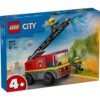 LEGO City -palokärryrakennussarjan pakkaus, joka sisältää lelupalokärryn, jossa on ulosvedettävä tikkaat, kaksi palomiehen minihahmoa ja liekkielementtejä.