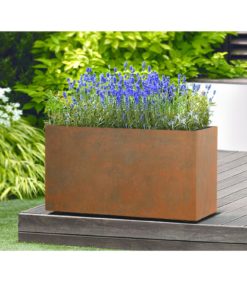 Ruukku pyörillä rustiikki