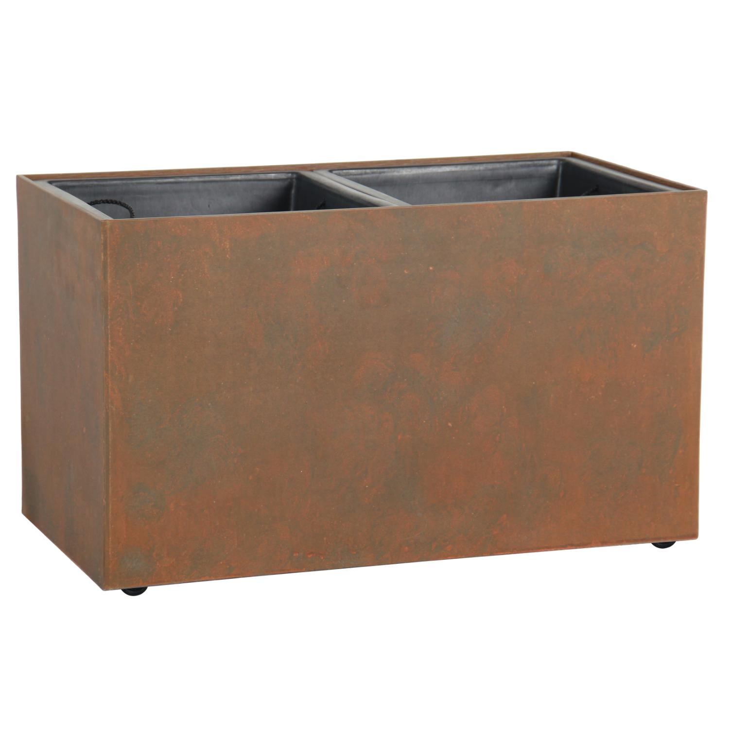 Ruukku pyörillä rustiikki