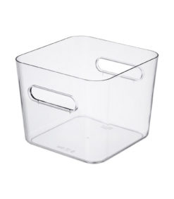 Säilytyslaatikko Compact Square L Clear