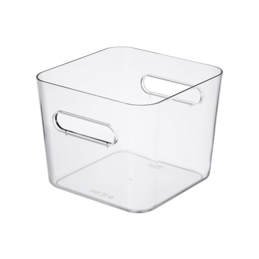 Säilytyslaatikko Compact Square L Clear