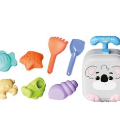 Hiekkalelut matkalaukussa Koala