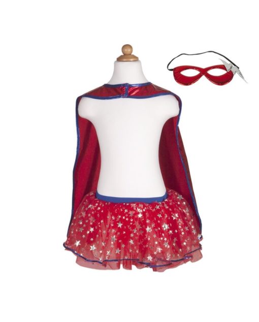 Supersankari tutu, viitta ja maski - Image 2