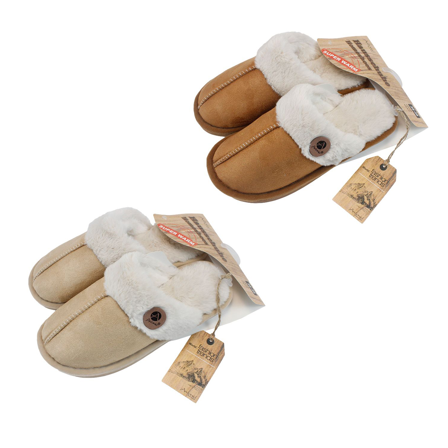 Naisten tekoturkistossut