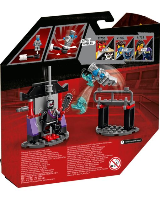 Lego Ninjago 71731 Taistelusetti Zane vs Nindroid - Image 5
