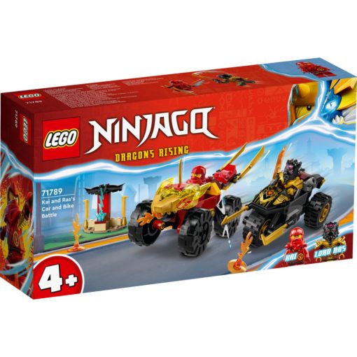 Lego Ninjago 71789 Kain ja Rasin auto- ja motskaritaistelu