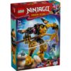 LEGO Ninjago Arins Spinjitzu Battle Mech -rakennussarjan pakkaus, jossa näkyy koottu musta ja kultainen mecha sekä Arin- ja Spectral Draconian Warrior -minihahmot.