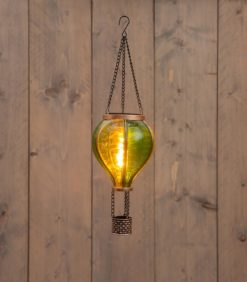 Solar koriste kuumailmapallo vihreä