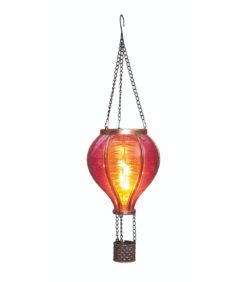 Solar koriste kuumailmapallo pinkki