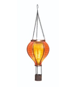 Solar koriste kuumailmapallo oranssi