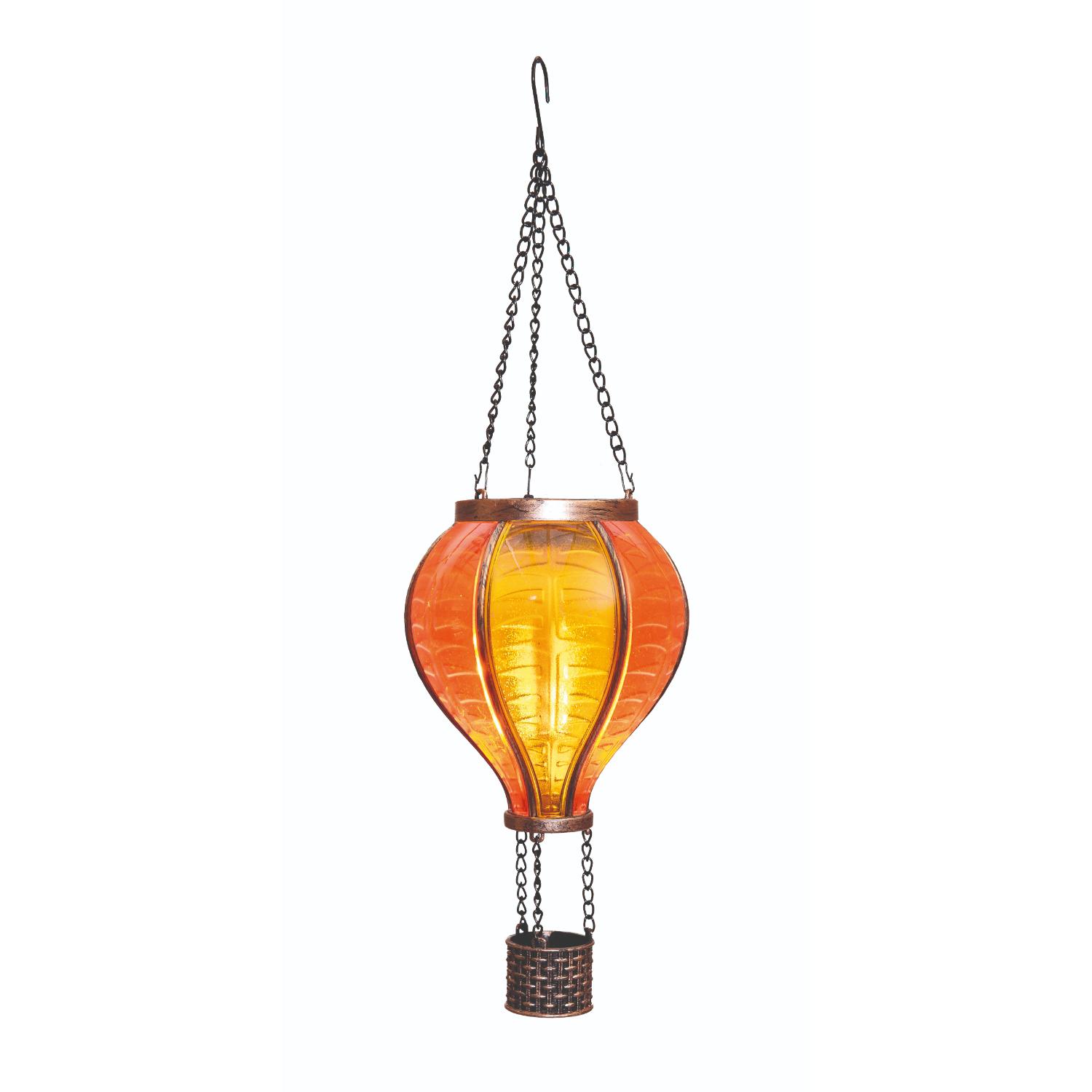 Solar koriste kuumailmapallo oranssi