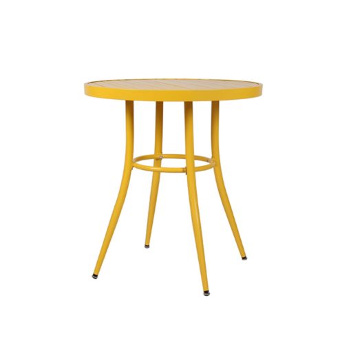 Pöytä ø70cm keltainen