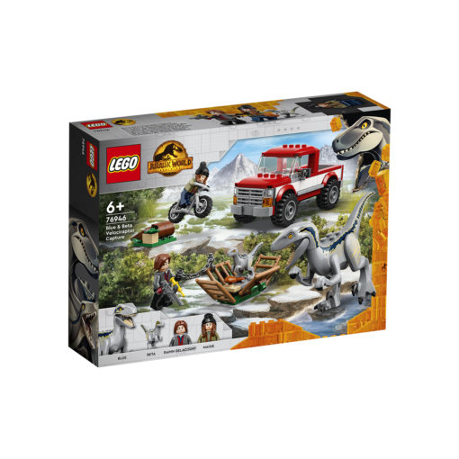 Lego Jurassic world 76946 Blue ja Beta jäävät kiikkiin