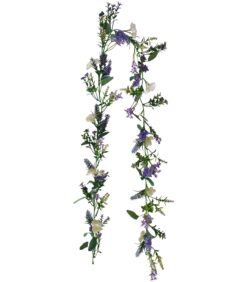 Kukkaköynnös 180cm valkoiset kukat