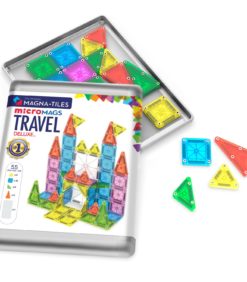 Alternative view of MAGNA-TILES® Store Deluxe microMAGS -matkasetti, 55 osaa
