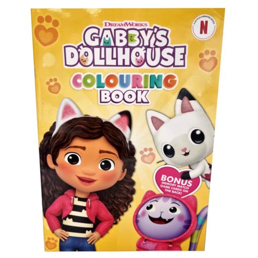 Gabby's dollhouse värityskirja