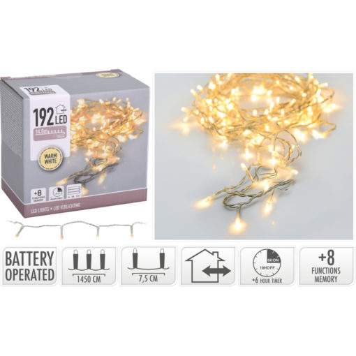 LED valosarja 192 transparent