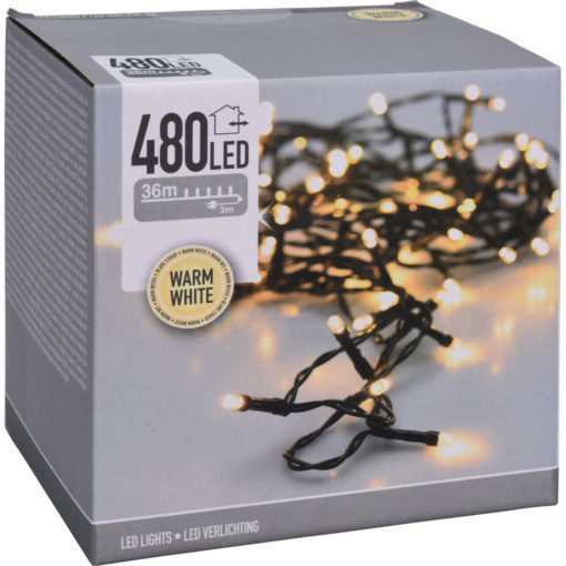 LED valosarja 480 vihreä johto - Image 2