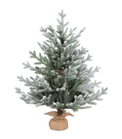 Joulukuusi lumihuurre 90cm