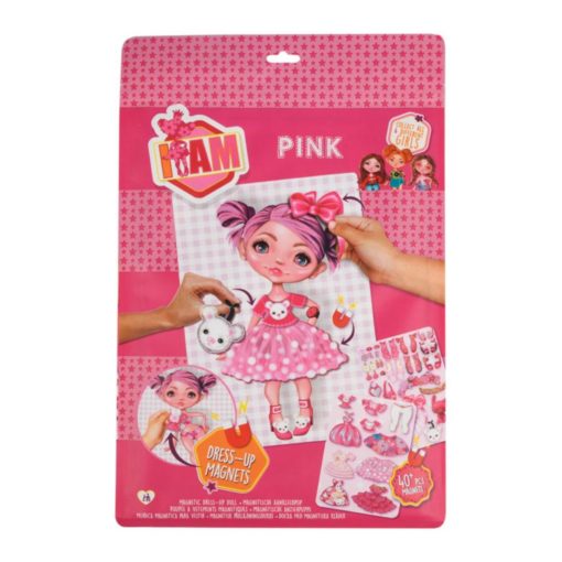 Magneettinen paperinukke Pink
