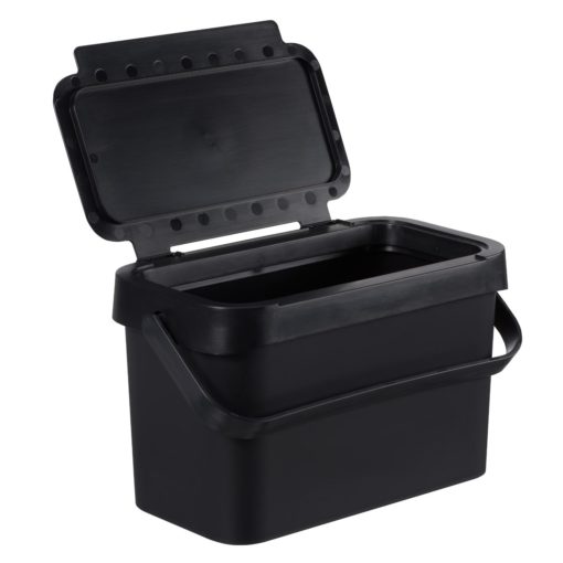 Biojäteastia 5L Musta - Image 2