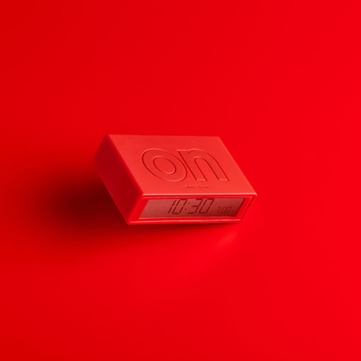 Herätyskello Lexon Flip+punainen - Image 2