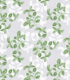 Kerniliina 140cm vihreät & valkoiset lehdet