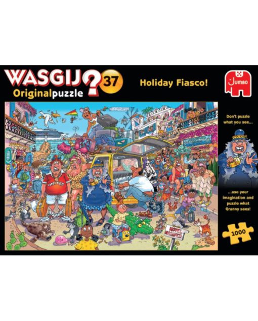 Wasgij original 37 Holiday Fiascorip to the Tip