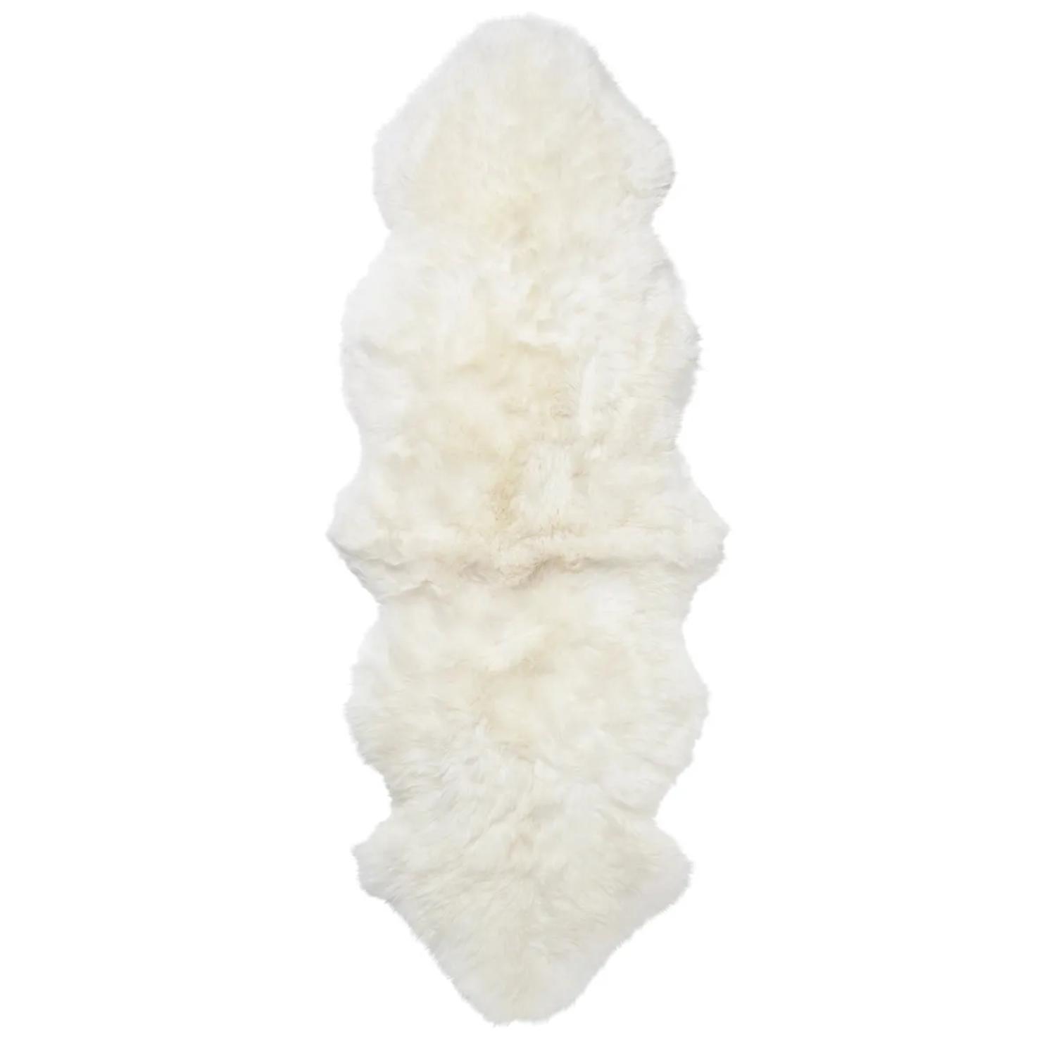 Tupla lampaantalja Gently valkoinen