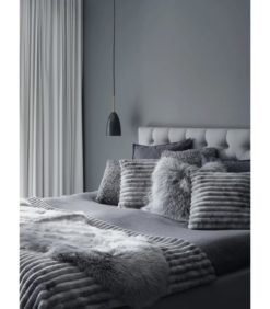 Alternative view of Tupla lampaantalja Gently harmaa