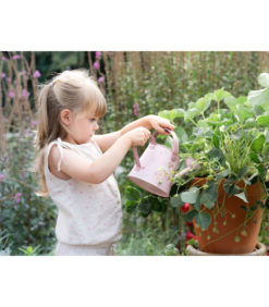 Kastelukannu Fairy garden vaaleanpunainen
