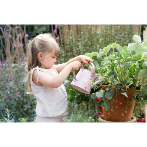 Kastelukannu Fairy garden vaaleanpunainen