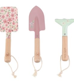 Fairy Garden puutarhavälineet pinkki