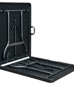 Taittopöytä musta 180cm