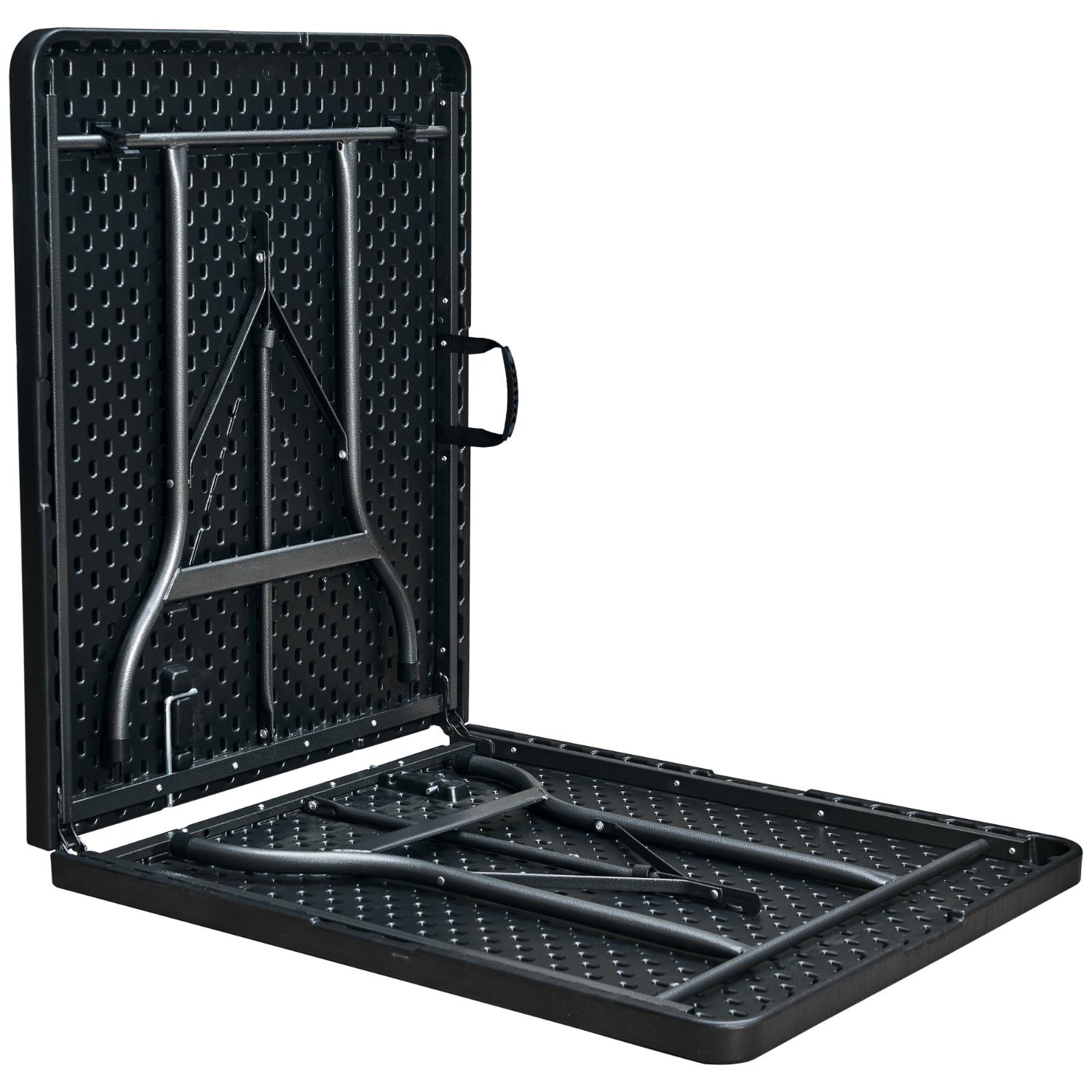 Taittopöytä musta 180cm